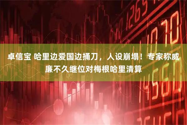 卓信宝 哈里边爱国边捅刀，人设崩塌！专家称威廉不久继位对梅根哈里清算